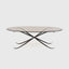 Eccotrading Design London Living Spike Oval Coffee Table Bronze Nera House of Isabella UK