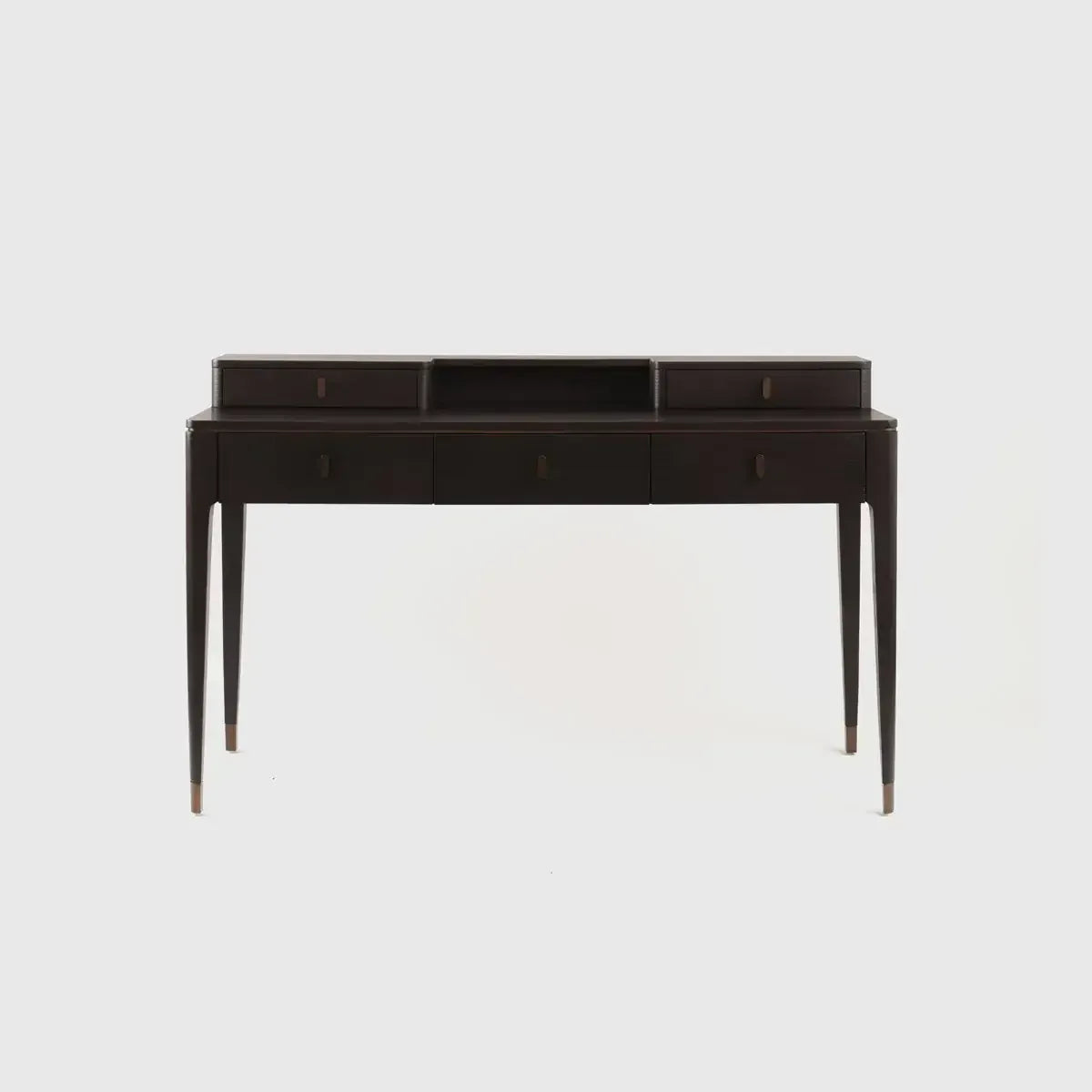 Eccotrading Design London Living Studio Desk 5 Drawers Espresso Oak House of Isabella UK