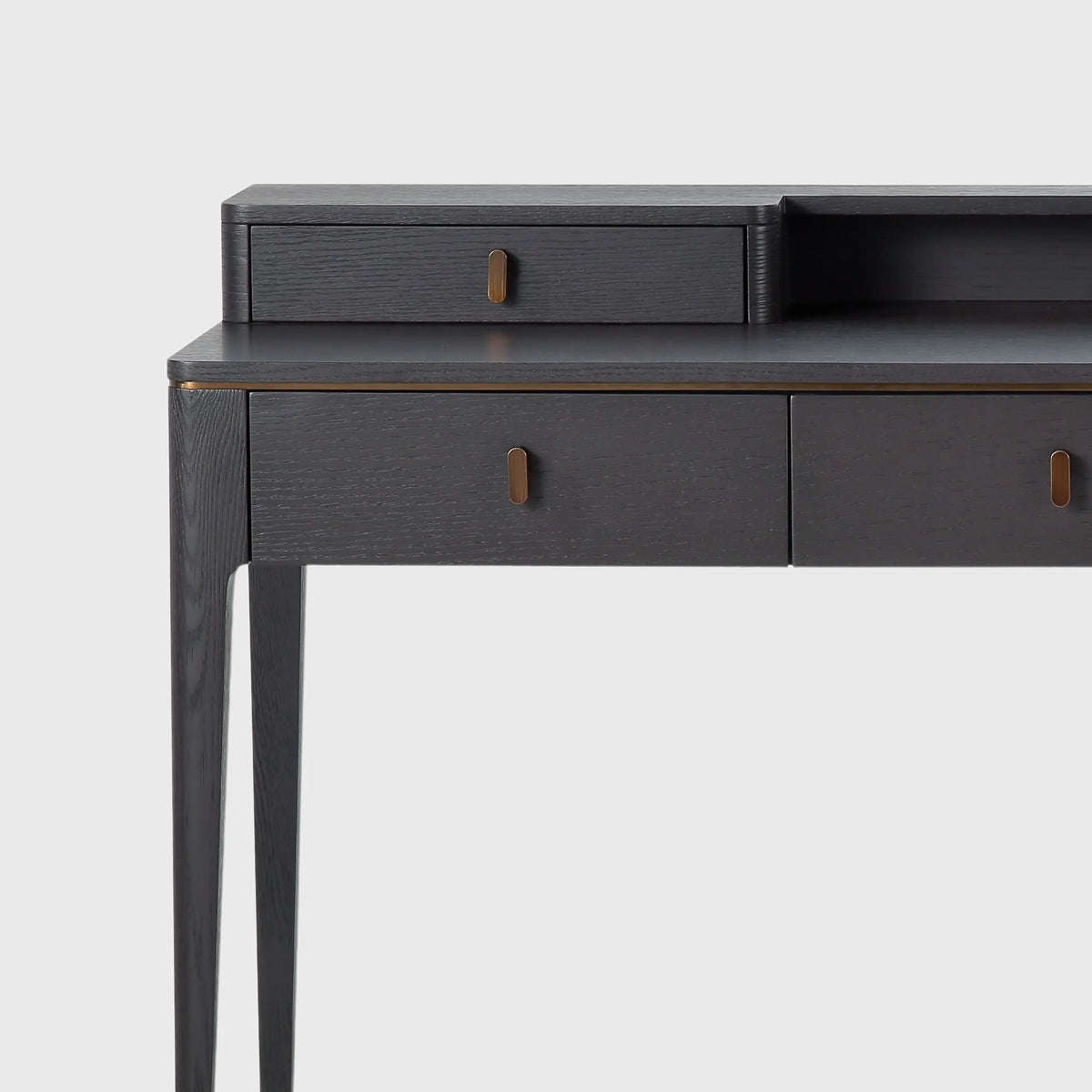Eccotrading Design London Living Studio Desk With 5 Drawers in Macchiato House of Isabella UK