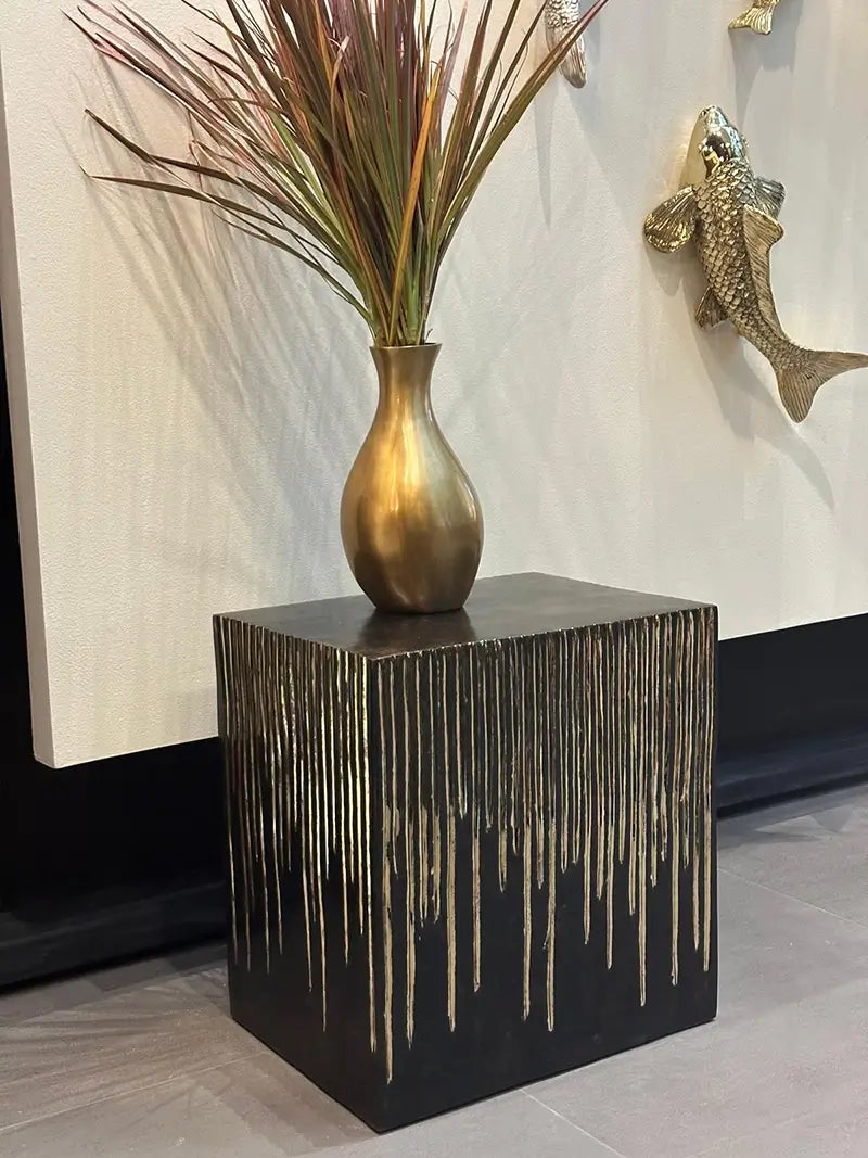 Eccotrading Design London Living Waterfall Bronze Side Table House of Isabella UK