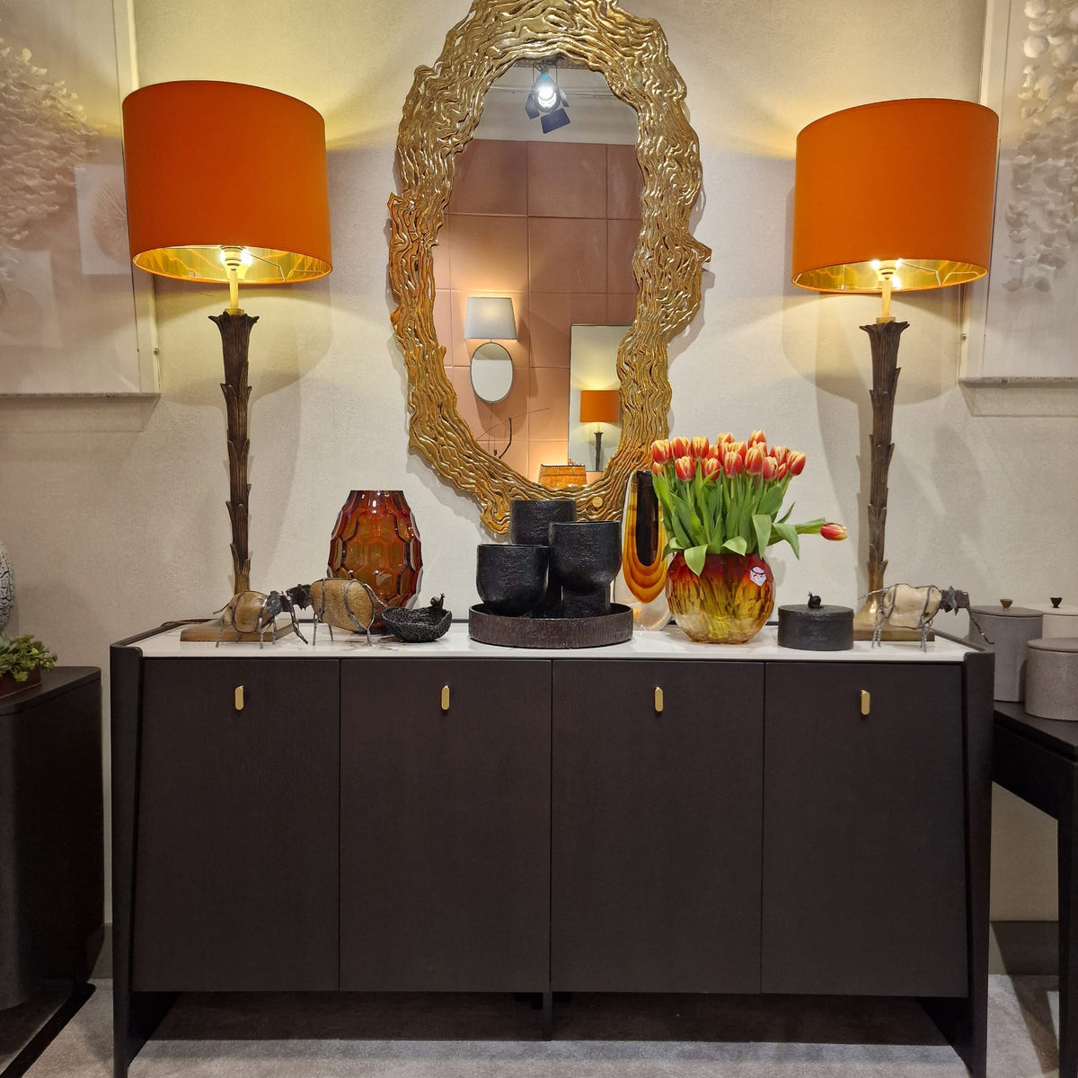 Eccotrading Design London Mirrors Bronze Gold Mirror Bronze Gold Mirror - Exclusive to Eccotrading Design London House of Isabella UK