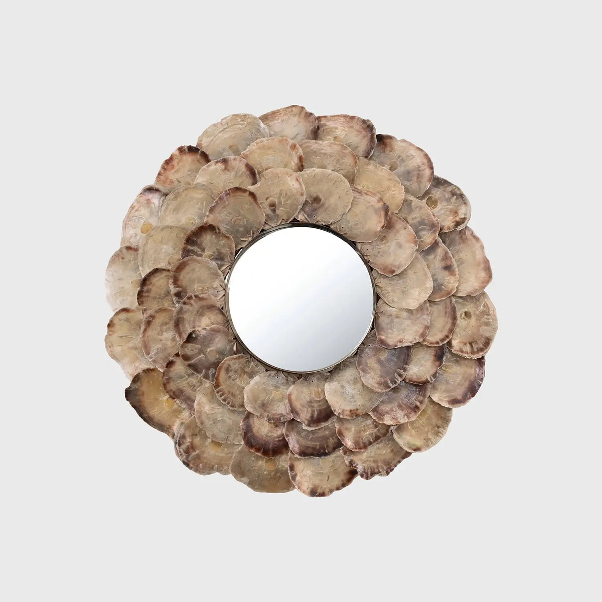 Eccotrading Design London Mirrors Capiz Shell Mirror 80cm House of Isabella UK