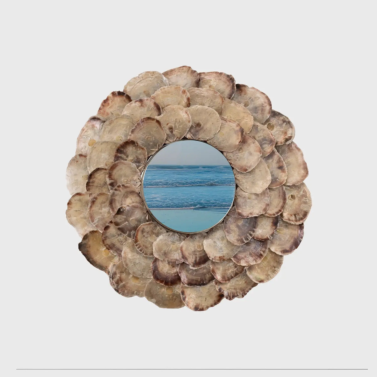 Eccotrading Design London Mirrors Capiz Shell Mirror 80cm House of Isabella UK