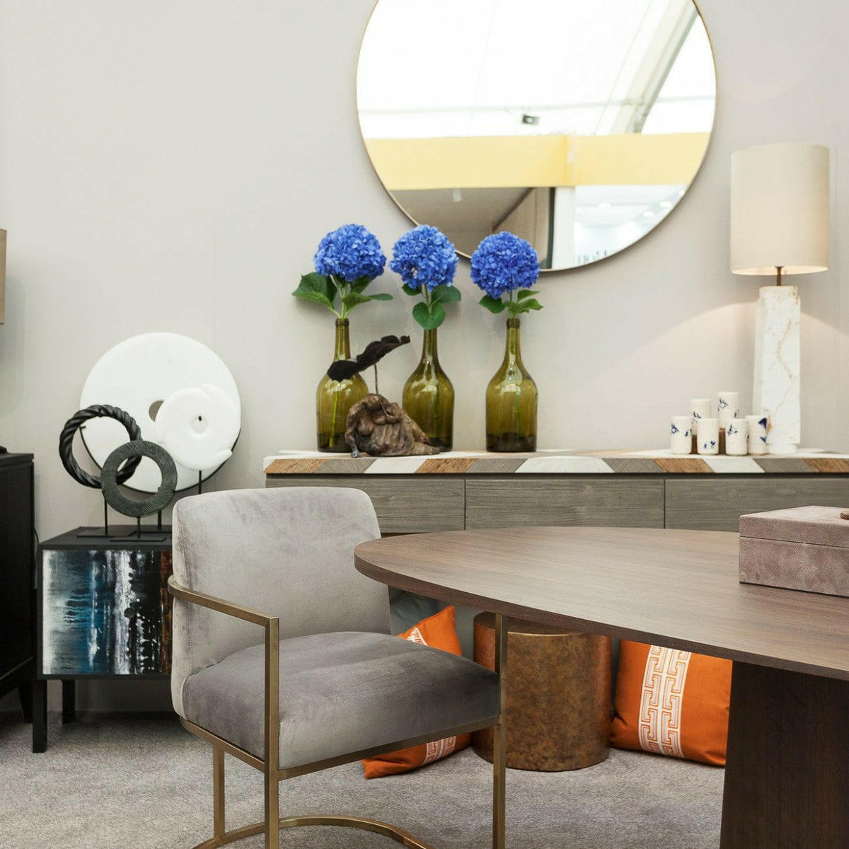 Renmin Round Mirror 75cm.