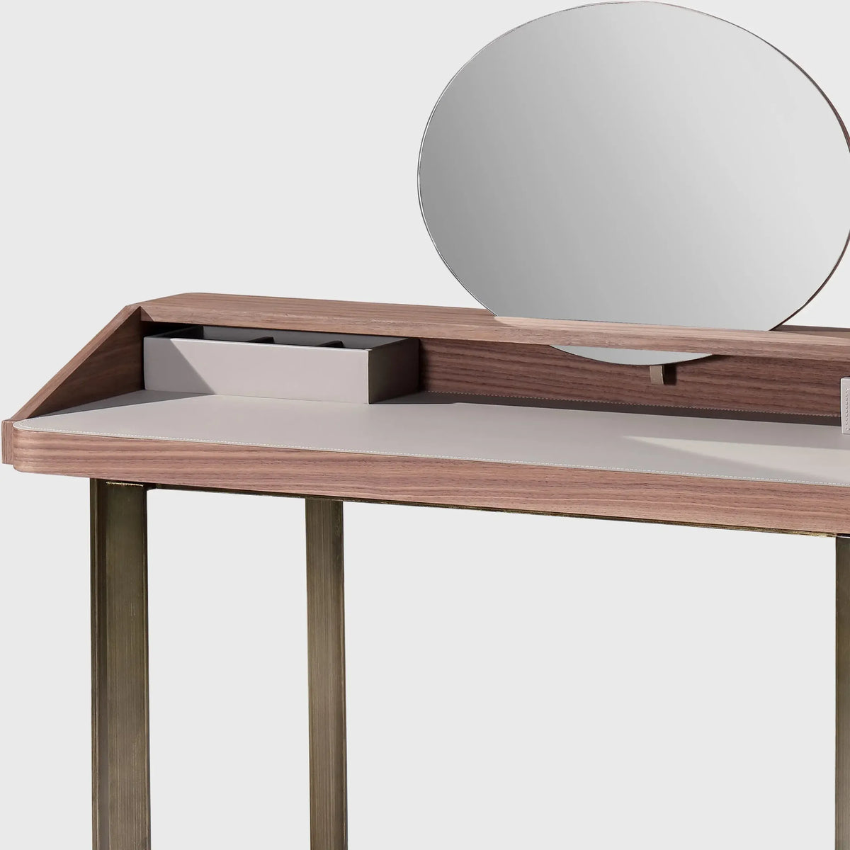 Eccotrading Design London Sleeping Anson Leather Dressing Table House of Isabella UK