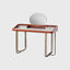 Eccotrading Design London Sleeping Anson Orange Leather Dressing Table House of Isabella UK