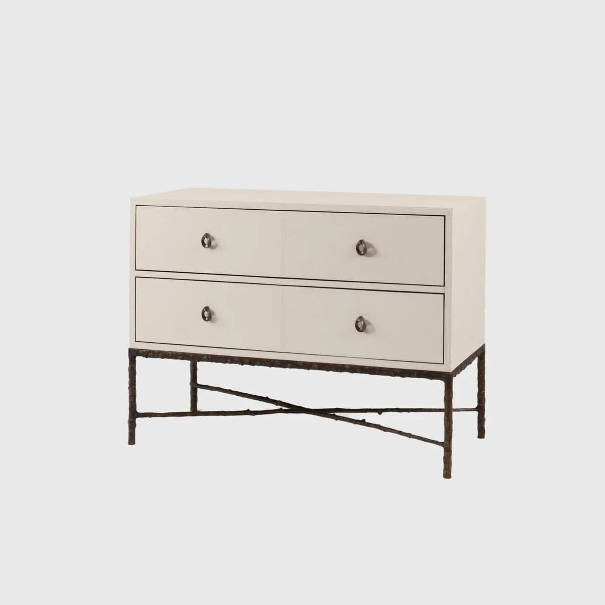 Eccotrading Design London Sleeping Arun Chest Bronze Dorato Pumice Leather Arun Chest Bronze Dorato Pumice Leather: A Symphony of Elegance and Craftsmanship House of Isabella UK