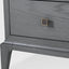 Eccotrading Design London Sleeping Astoria 6 Drawer Chest Graphite Grey House of Isabella UK