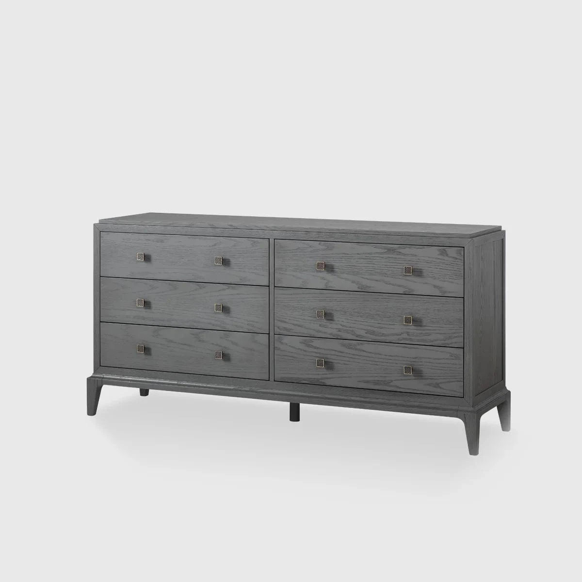 Eccotrading Design London Sleeping Astoria 6 Drawer Chest Graphite Grey House of Isabella UK