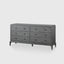 Eccotrading Design London Sleeping Astoria 6 Drawer Chest Graphite Grey House of Isabella UK