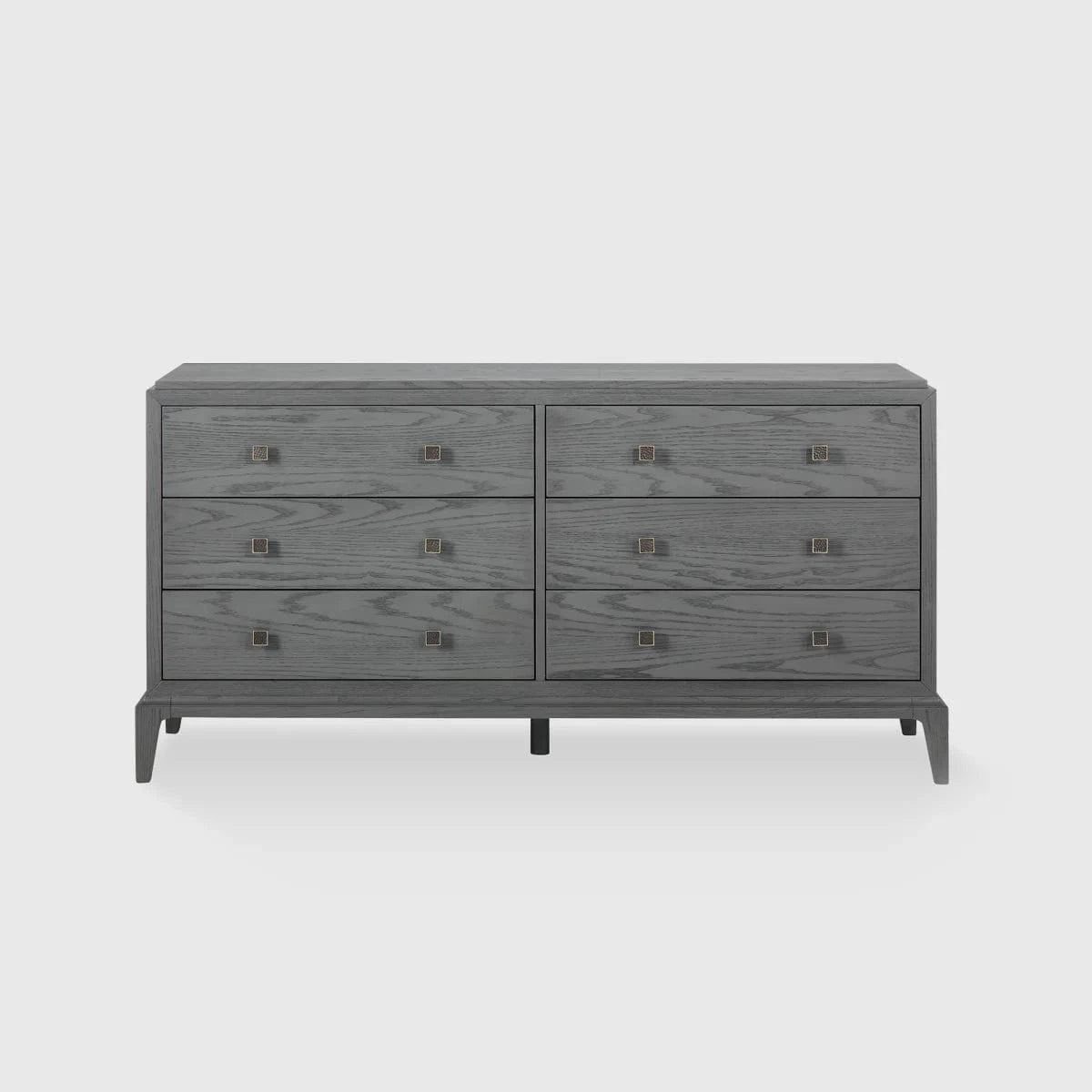 Eccotrading Design London Sleeping Astoria 6 Drawer Chest Graphite Grey House of Isabella UK