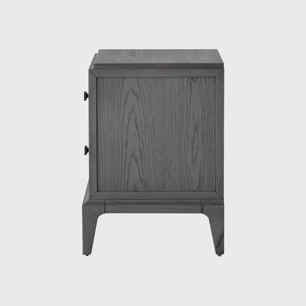 Eccotrading Design London Sleeping Astoria Bedside 40cm Graphite Grey House of Isabella UK