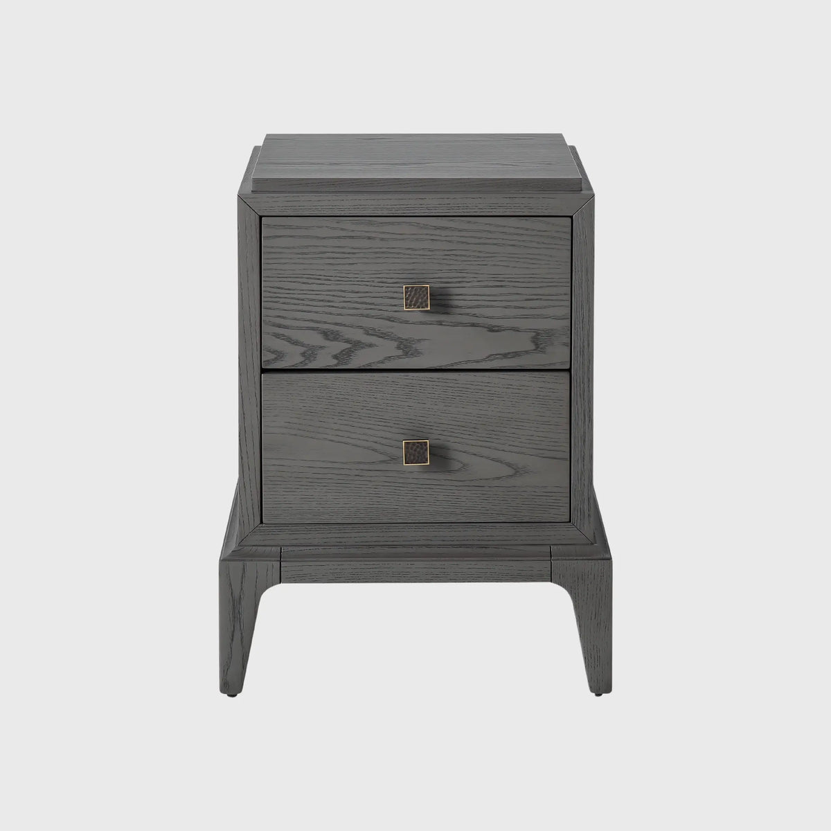 Eccotrading Design London Sleeping Astoria Bedside 40cm Graphite Grey House of Isabella UK