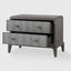 Eccotrading Design London Sleeping Astoria Nightstand Large Macchiato with Shagreen Astoria Nightstand Large Macchiato with Shagreen House of Isabella UK