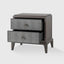 Eccotrading Design London Sleeping Astoria Nightstand Small Macchiato with Shagreen Astoria Nightstand Small Macchiato with Shagreen House of Isabella UK