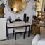 Eccotrading Design London Sleeping Barrington Bedside Pumice Leather House of Isabella UK