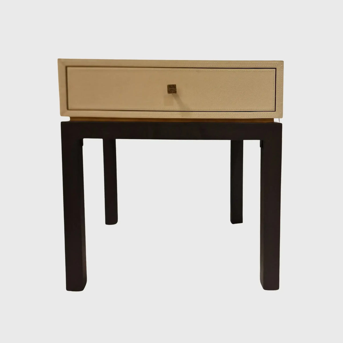 Eccotrading Design London Sleeping Barrington Bedside Pumice Leather House of Isabella UK