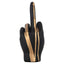 Decorative object Digitus black/gold