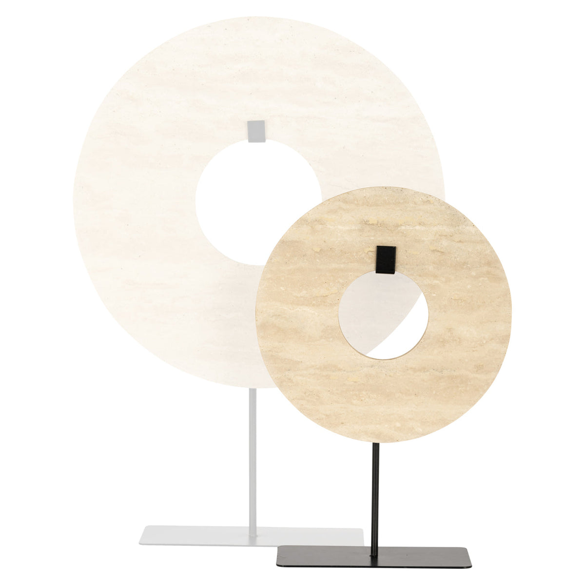 Decorative object Manou beige small