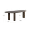Dining table Ellington brown 230