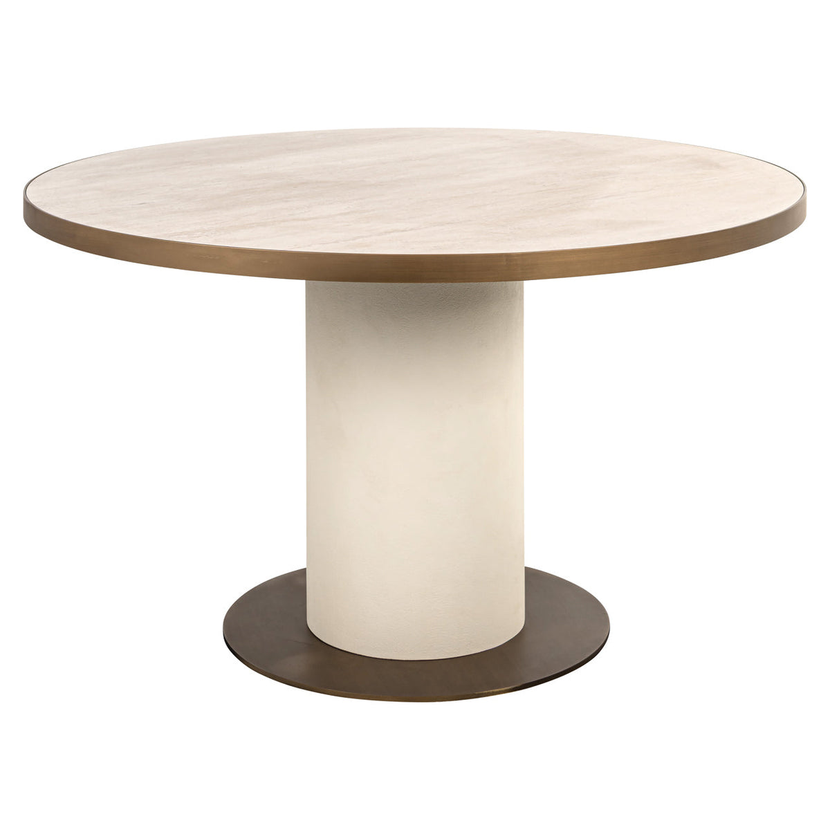 Dining table Tivoli white 130Ø