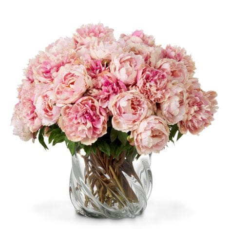Eichholtz Accessories Bouquet of Peonies real touch 48 pcs/2 varieties House of Isabella UK