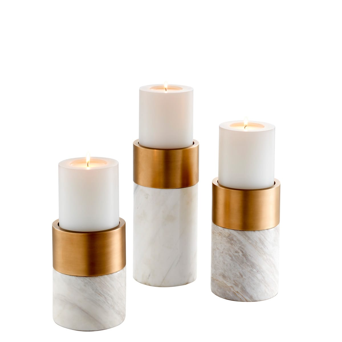 Eichholtz Accessories Candle Holder Sierra set of 3 House of Isabella UK