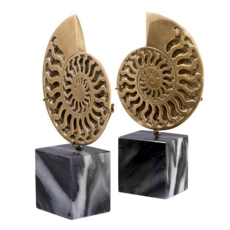 Eichholtz Accessories Object Ammonite set of 2 House of Isabella UK