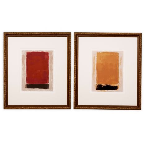 Eichholtz Accessories Print Abstract Art by Clément Garnier set of 2 House of Isabella UK