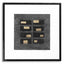 Eichholtz Accessories Print Black Squares by Michael Willett set of 2 House of Isabella UK