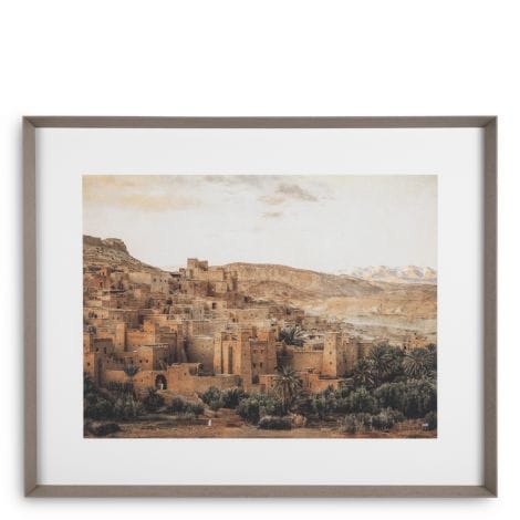 Eichholtz Accessories Print Marta Rossignol - Ait Ben Haddou House of Isabella UK