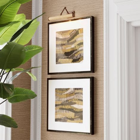 Eichholtz Accessories Print Metallic Undulation by June Erica Vess set 2 House of Isabella UK