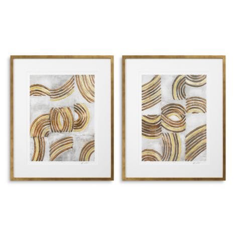 Eichholtz Accessories Print Refined Catena by Michael Willett set of 2 House of Isabella UK