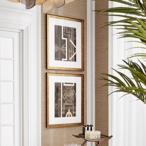 Eichholtz Accessories Print Trellis Pattern by Ethan Harper I set of 2 House of Isabella UK