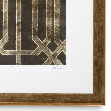 Eichholtz Accessories Print Trellis Pattern by Ethan Harper II set of 2 House of Isabella UK