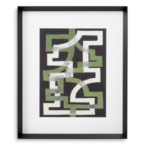 Eichholtz Accessories Print Window Trellis by Michael Willett set of 2 House of Isabella UK