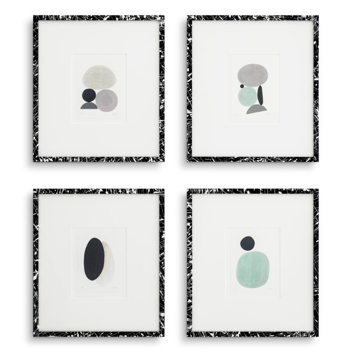 Eichholtz Accessories Prints Artworks by Valentina Ravagni set of 4 House of Isabella UK