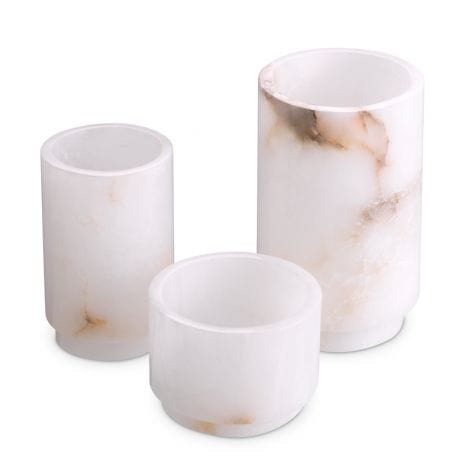 Eichholtz Accessories Tealight holder Leonidas set of 3 House of Isabella UK