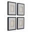 Eichholtz Accessories Wall Art Inlay Hatshepsut set of 4 House of Isabella UK
