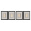 Eichholtz Accessories Wall Art Inlay Hatshepsut set of 4 House of Isabella UK