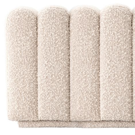 Eichholtz Bench Bente Boucle Cream House of Isabella UK