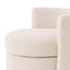 Eichholtz BOUCLE CREAM STOOL ARCADIA House of Isabella UK