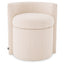 Eichholtz BOUCLE CREAM STOOL ARCADIA House of Isabella UK