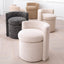 Eichholtz BOUCLE CREAM STOOL ARCADIA House of Isabella UK