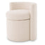 Eichholtz BOUCLE CREAM STOOL ARCADIA House of Isabella UK