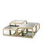Eichholtz Coffee Table Callum - Brushed Brass Finish House of Isabella UK