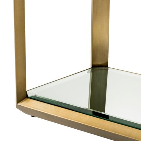 Eichholtz Console Table Callum - Brushed Brass Finish House of Isabella UK