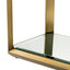 Eichholtz Console Table Callum - Brushed Brass Finish House of Isabella UK