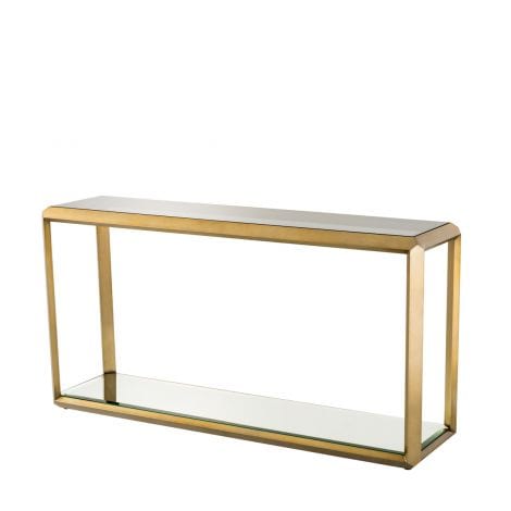 Eichholtz Console Table Callum - Brushed Brass Finish House of Isabella UK