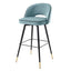 Eichholtz Dining Bar Stool Cliff set of 2 Blue House of Isabella UK